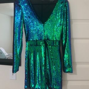 Sequin romper